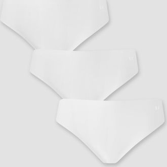 MyProtein Braguita de bikini de talle medio que no deja marcas para mujer de MP (paquete de 3) - Blanco - S