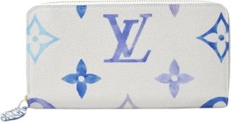 Louis Vuitton Pre-owned Wallets, female, Multicolor, Size: ONE SIZE Pre-owned Vintage Canvas Wallet