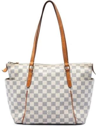 Louis Vuitton Pre-owned Totally PM - Dames - Vintage Schoudertas - Wit - ONE Size - Leer - Vintage