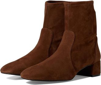 Stuart Weitzman Maeve Bootie Womens Boots Deep Coffee : 6.5 M, Leather
