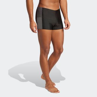 adidas Badehose ADIDAS PERFORMANCE BLOCK BOXER, Herren, Gr. 10 (XL), N-Gr, schwarz, Obermaterial: 78% Polyamid, 22% Elasthan, Badehosen Badehose