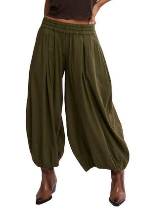 Free People Moonflower Balloon Pants in Sage at Nordstrom, Size Medium