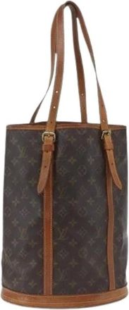 Louis Vuitton Pre-owned Bucket Bags, female, Brown, Size: ONE SIZE Pre-owned Bucket Bag