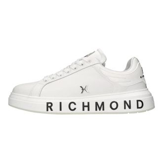 John Richmond Schoenen, Heren, Wit, 44 EU, Leer, 29101/Cp Sneaker
