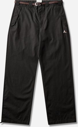 Roa Men s Centipede Buckle Chino Pants Black