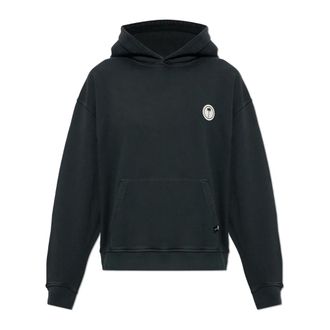 Palm Angels Sudadera con Capucha de Algod&oacute;n - Sweatshirts & Hoodies - Hombre - Azul - XL