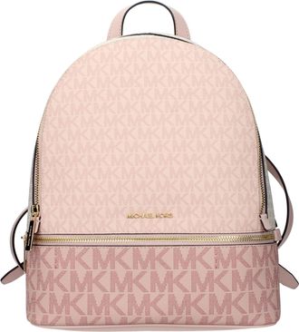 Michael Kors Pink Fabric Womens Backpack