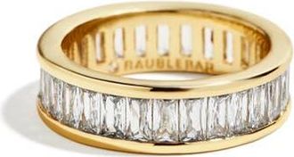 BaubleBar Lilly Cubic Zirconia Ring in Clear at Nordstrom, Size 7