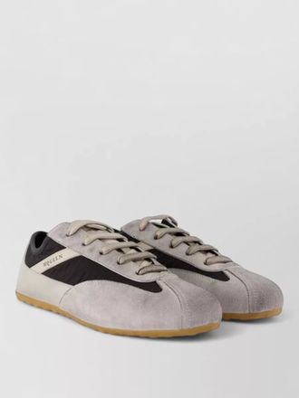 Alexander McQueen boxing lace up trainers leather sneakers
