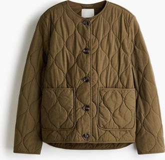 H&M Steppjacke - Green