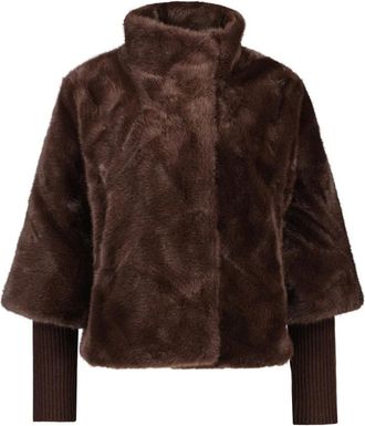 Rino&Pelle Jassen, Dames, Bruin, XL, Polyester, Nesrin Jacket