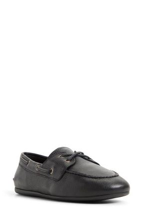 Sperry Top-Sider Slim Boat Shoe in Black at Nordstrom, Size 10.5