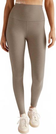 Beyond Yoga Spacedye Caught In The Midi High Waisted Legging In Birch Heather