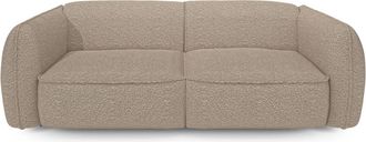 Sia Home Sof&aacute; cama 3 plazas boucl&eacute; topo