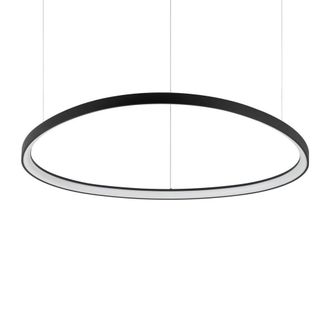 Netlighting Gemini 105cm LED Integrated LED Pendant Ceiling Light Black 2700K