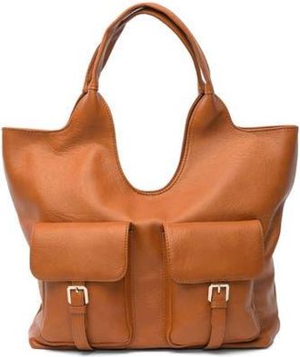 Urban Originals The Royale Vegan Leather Tote in Tan at Nordstrom Rack