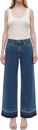 Jonathan Simkhai Jude Wide Leg Jean In Marine