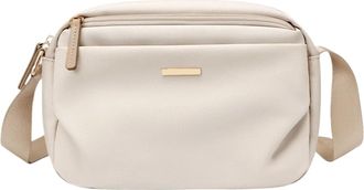 Generic Compatible For Women Crossbody Bags Lady Shoulder Purse Casual Small Cross Body Phone Wallet Female Bag(Cream Apricot)