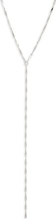 Nordstrom Delicate Chain Y-Necklace in Sterling Silver Plated at Nordstrom