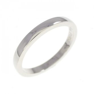 Cartier Platinum Platinum 950 Band Ring (Pre-Owned)