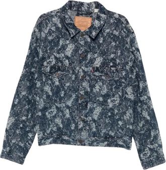 Levi's Jassen, Heren, Blauw, M, Denim, Denim Jacket