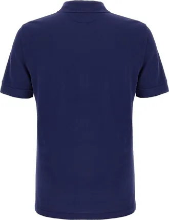 Tom Ford Piqu&eacute; Cotton-Lyocell Polo Shirt - Navy