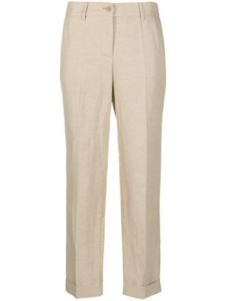 P.A.R.O.S.H. slim-fit tailored trousers - Neutrals