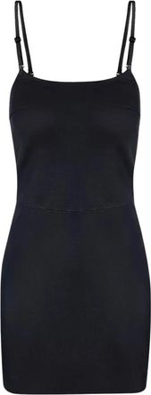 Manokhi Cixi Dress - Dames - Korte kleedjes - Zwart - S - Leer - Kleedjes