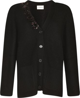 P.A.R.O.S.H. Parosh Sweaters Black - Dames - Vesten - Zwart - M - Truien & Vesten