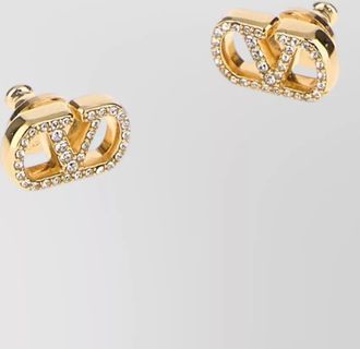 Valentino Garavani embellished metal earrings