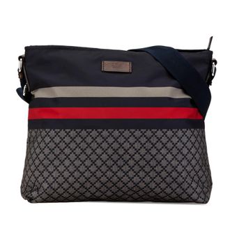 Gucci Pre-owned Gucci Diamante Nylon Web Crossbody Unisex 270410 213048