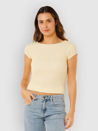 Rip Curl Coastal Camiseta amarillo
