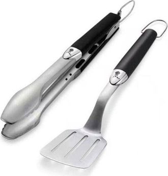 Weber Cubiertos Para Barbacoa, 2 Piezas, Weber