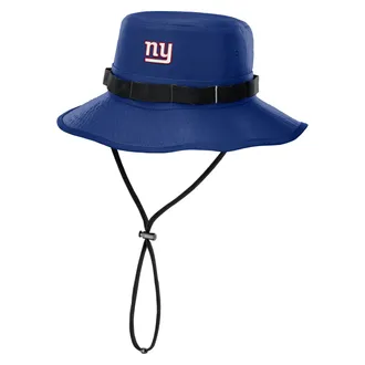 Nike Mens New York Giants Primetime Apex Boonie NFL Dri-FIT College Bucket Hat in Blue | NF1B4EW8I-GP2
