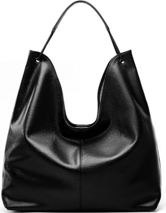 Generic Leather Large Hobo Shoulder Bags For Women, Shopping Tote Big Work Ladies Handbags(K)