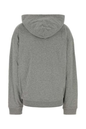 Miu Miu Mjla63sooo192d F0031 Grigio Exterior: Cotton Felpe Sweater