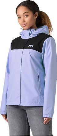 Helly Hansen Rain Jacket Womens Coat Bright Lavender 1 : SM, Polyamide