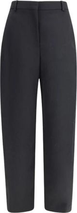 Givenchy Cocoon Tailored Pants - Dames - Straight fit broeken - Zwart - 2XS - Wol - Broeken