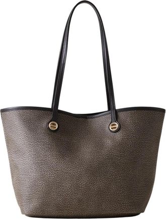 Borbonese Tote Bags - Dames - Shoppers - Bruin - ONE Size - Tassen