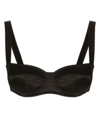 Dolce & Gabbana Satin Balconette Bra