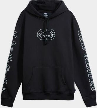 Ecko Core Puff Chainstitch Hoodie in Black at Nordstrom, Size X-Large