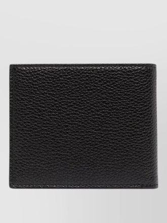 Tom Ford t line grain leather bi fold textured wallet