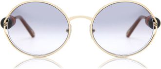 Chloé CE 167S 774 Womens Sunglasses Gold Size 57
