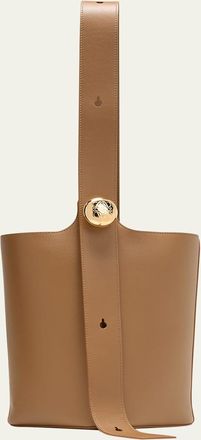 Loewe Anagram Pebble Leather Bucket Bag