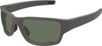 Puma PU0482S 002 Mens Sunglasses Grey Size 62