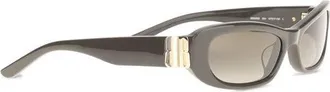 Balenciaga Mens Brown Acetate Sunglasses