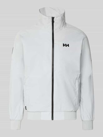 Helly Hansen Bomberjacke mit Stehkragen Modell RACING in Hellgrau, Gr&ouml;&szlig;e XXL
