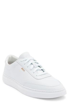 BOSS Kieran Tenn Low Top Sneaker in White at Nordstrom Rack, Size 12Us / 11Uk