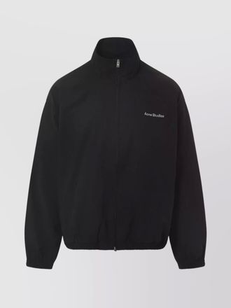 Acne Studios cotton relaxed-fit hip-length zip jacket