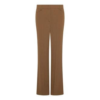 Marella Mllvalanga Rechte Broek - Dames - Straight fit broeken - Bruin - XS - Broeken